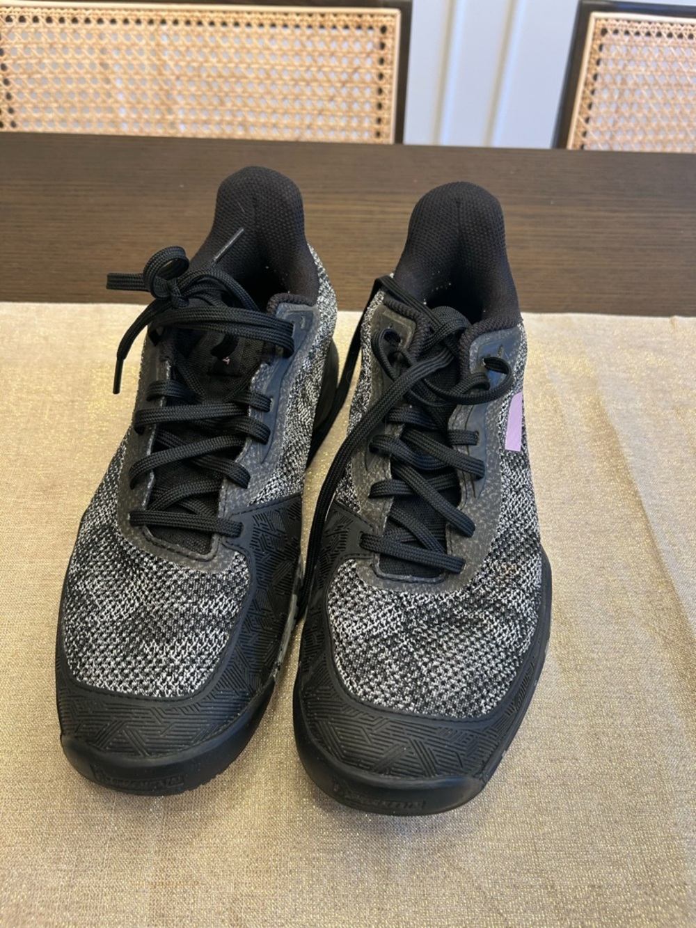 Babolat Ortholite Jet Tere AC Women 10 Black & Gray Tennis Shoes with Pink Logo - Picture 11 of 13